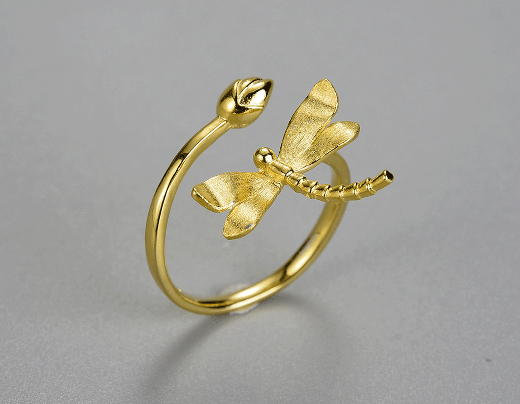 Lotus Embrace Ring