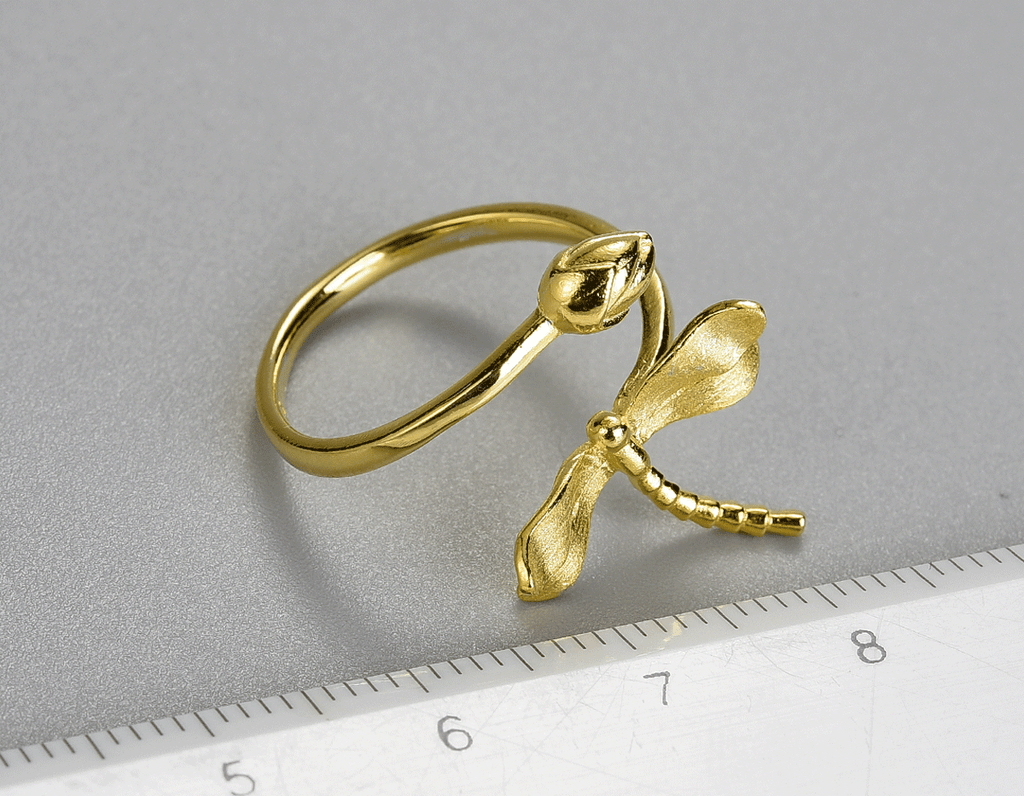 Lotus Embrace Ring