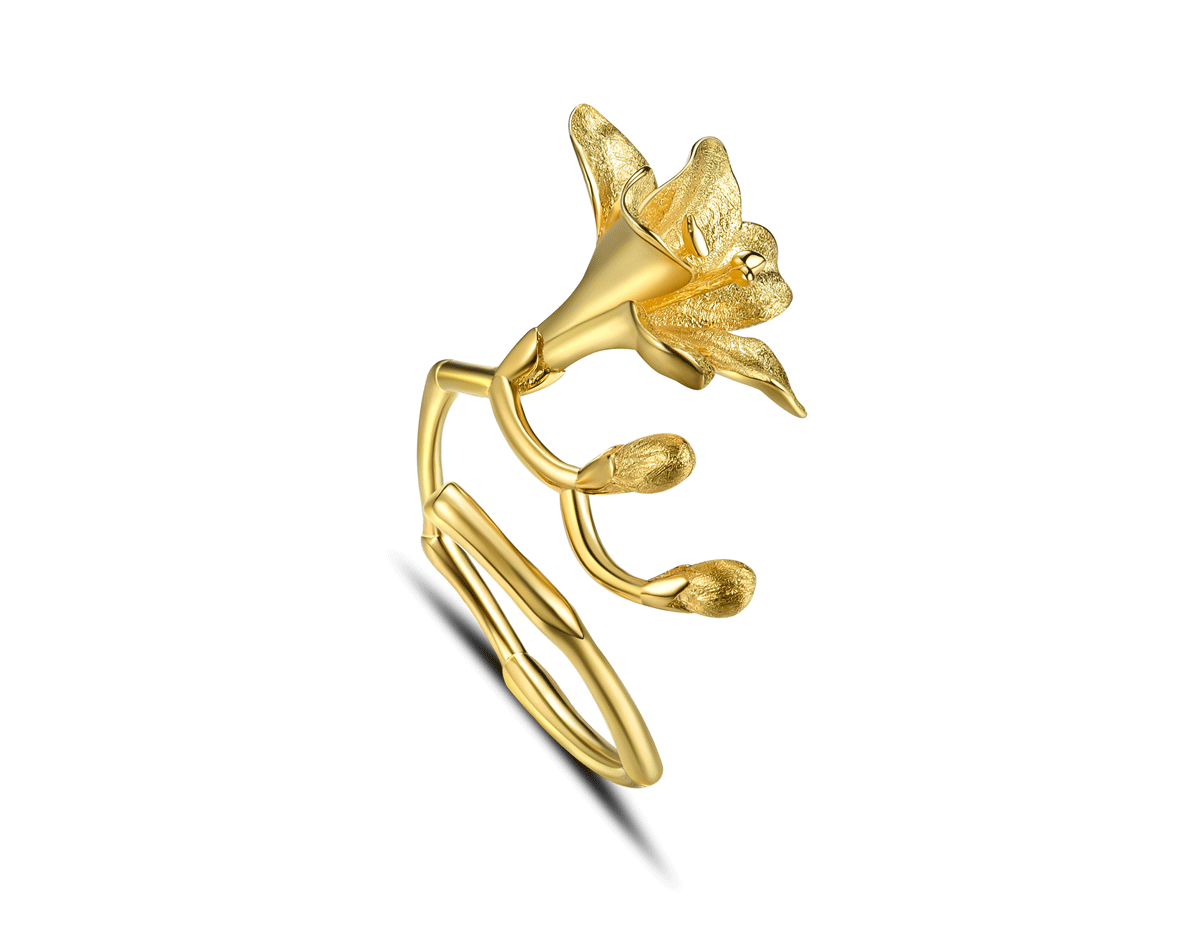 Freesia Serenade Ring