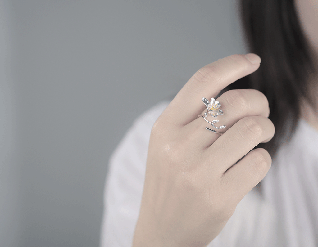 Freesia Serenade Ring