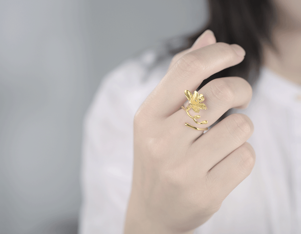 Freesia Serenade Ring