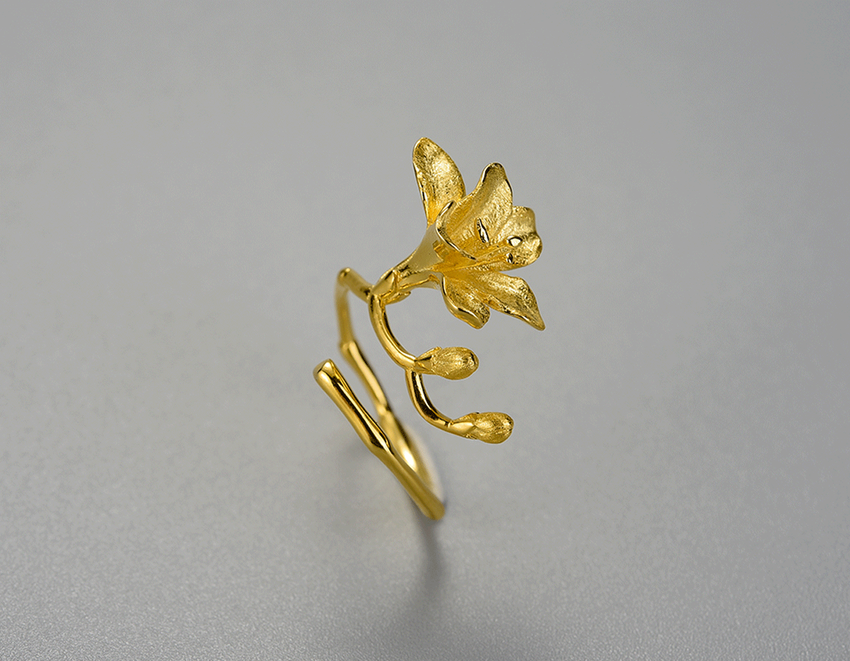 Freesia Serenade Ring