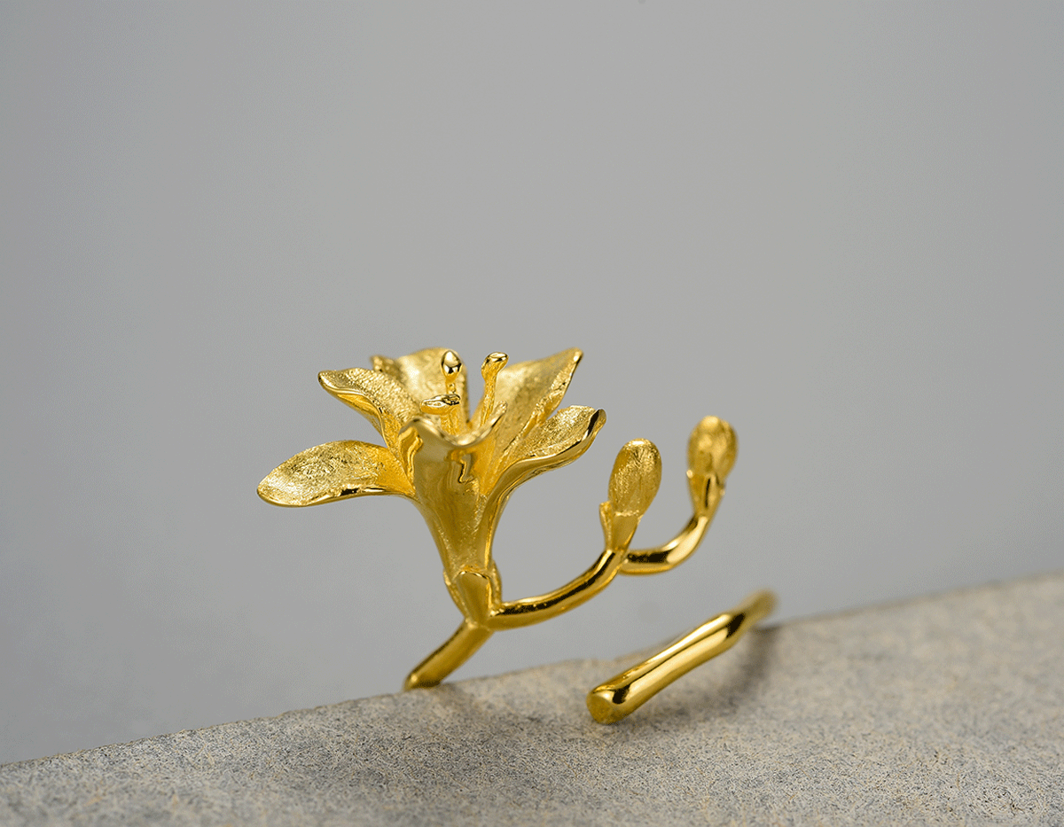 Freesia Serenade Ring