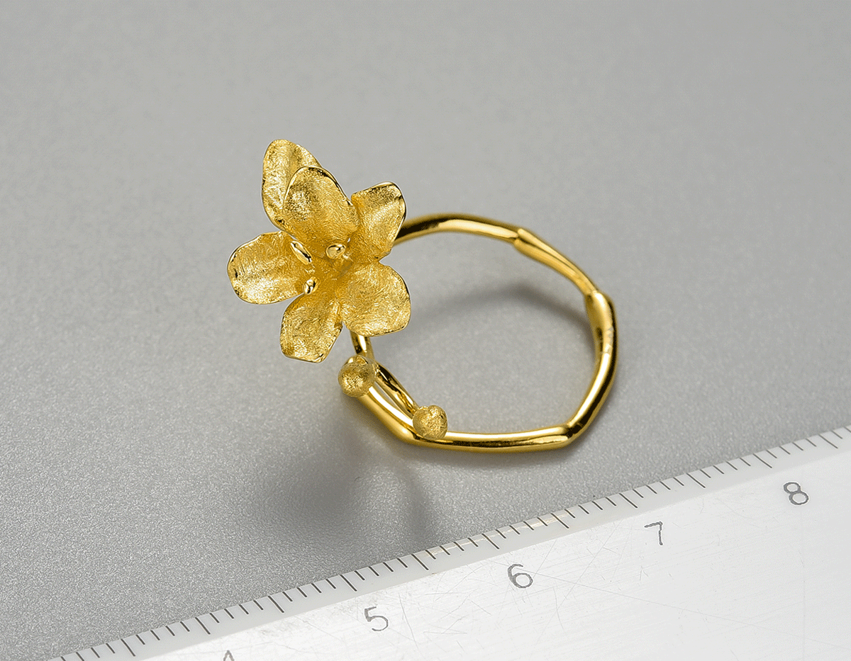 Freesia Serenade Ring
