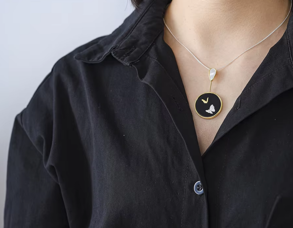 Celestial Flutter Pendant