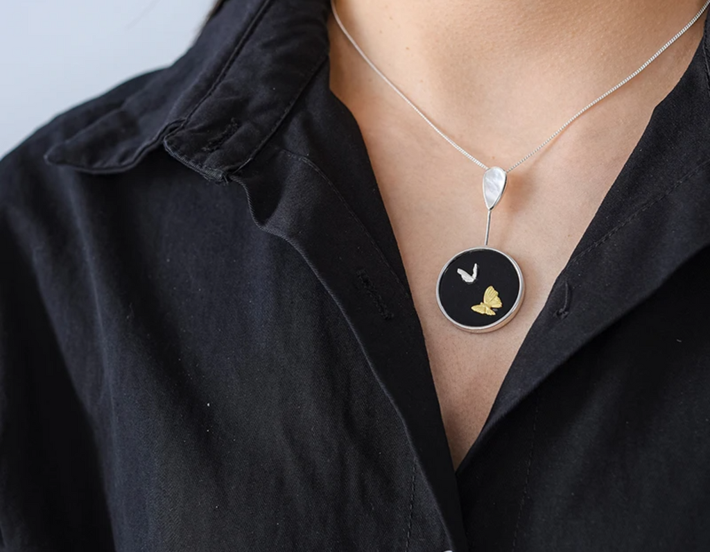 Celestial Flutter Pendant