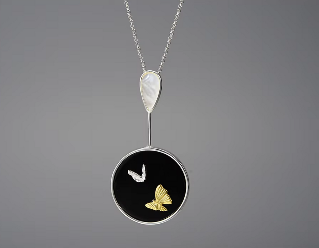 Celestial Flutter Pendant