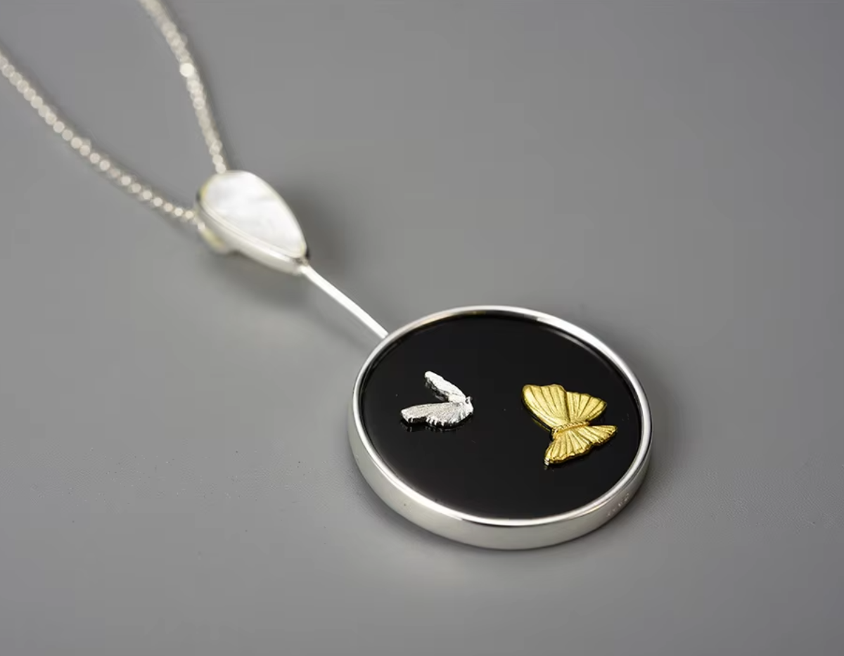 Celestial Flutter Pendant