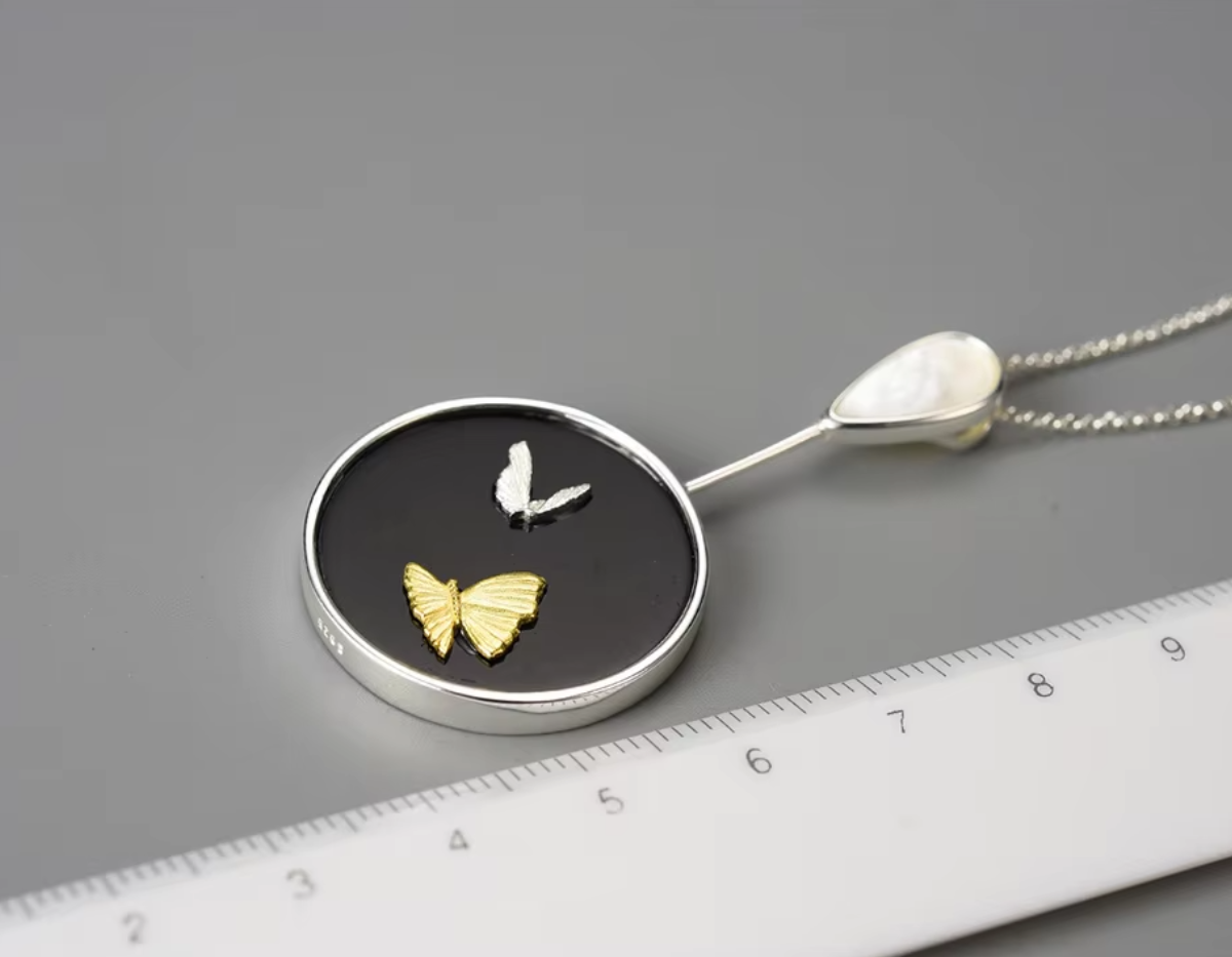 Celestial Flutter Pendant