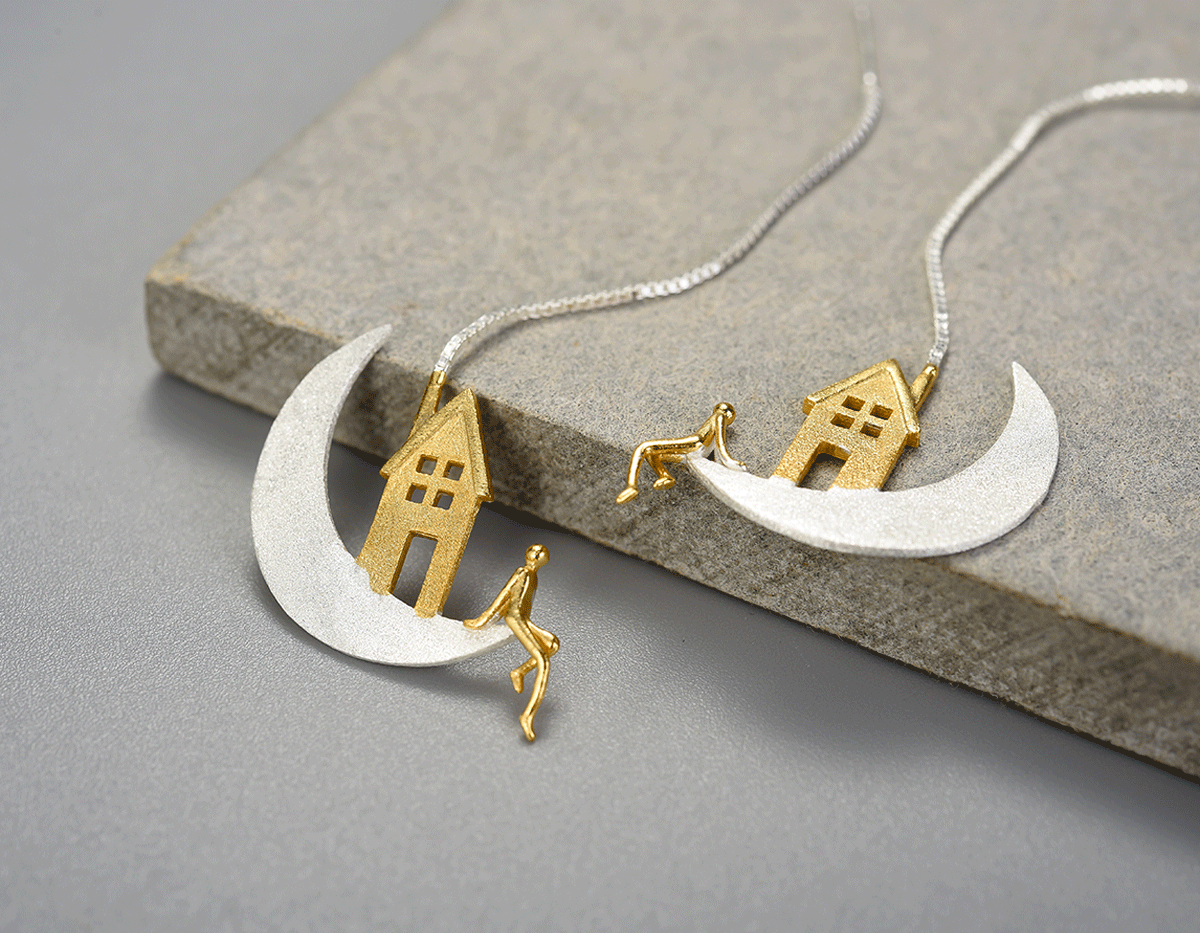 Lunar Serenity Earrings