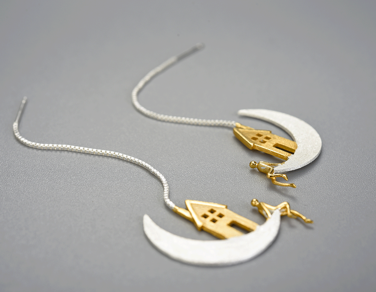 Lunar Serenity Earrings