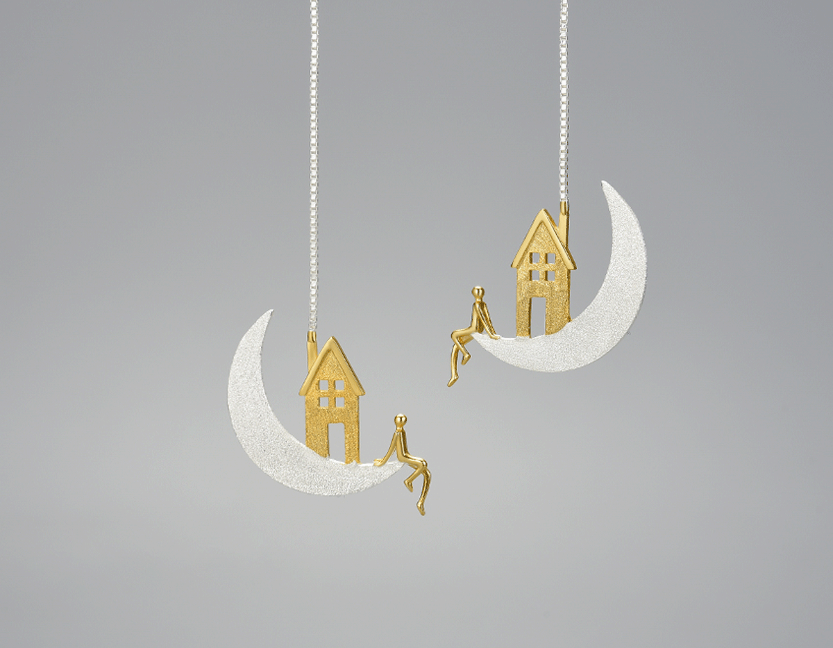 Lunar Serenity Earrings