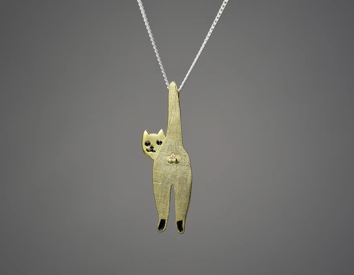 “Whisker of Dawn Pendant”