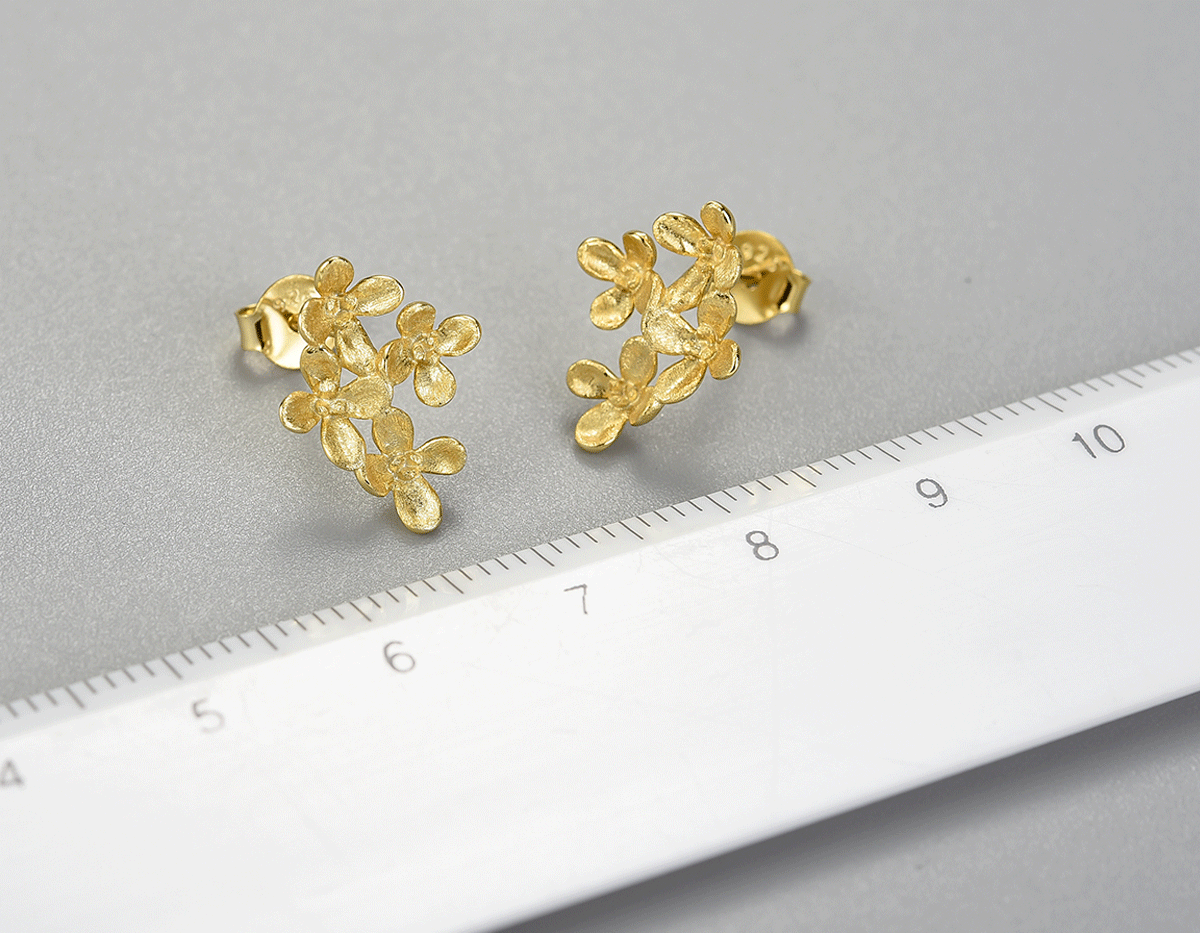 Serenade of Osmanthus Earrings