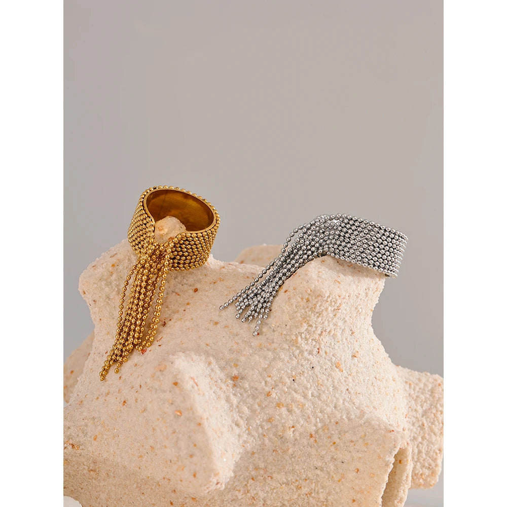 Solstice Cascade Ring