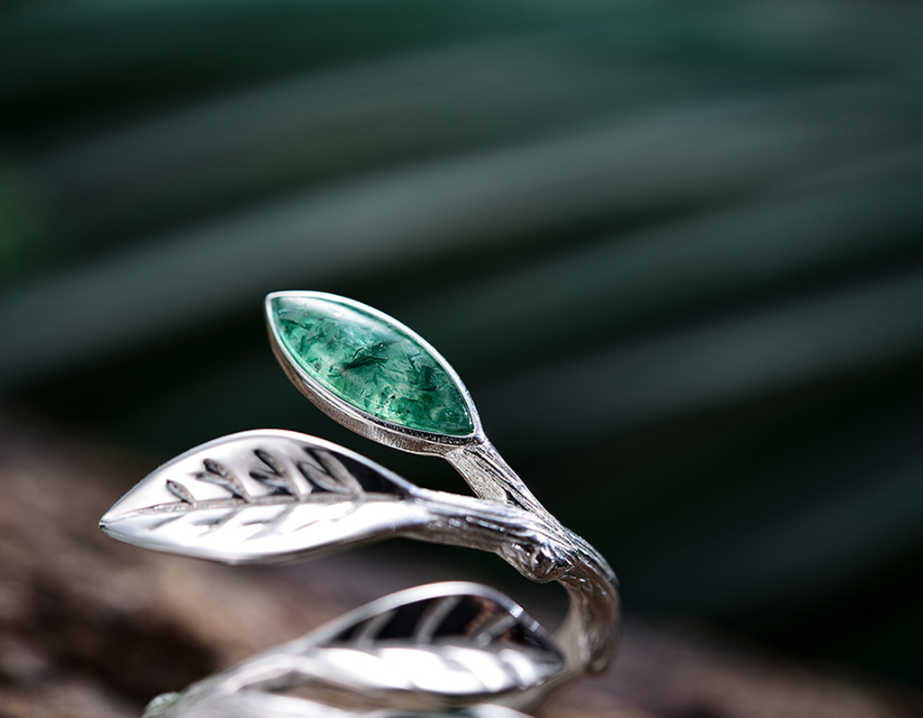 Verdant Echoes Ring