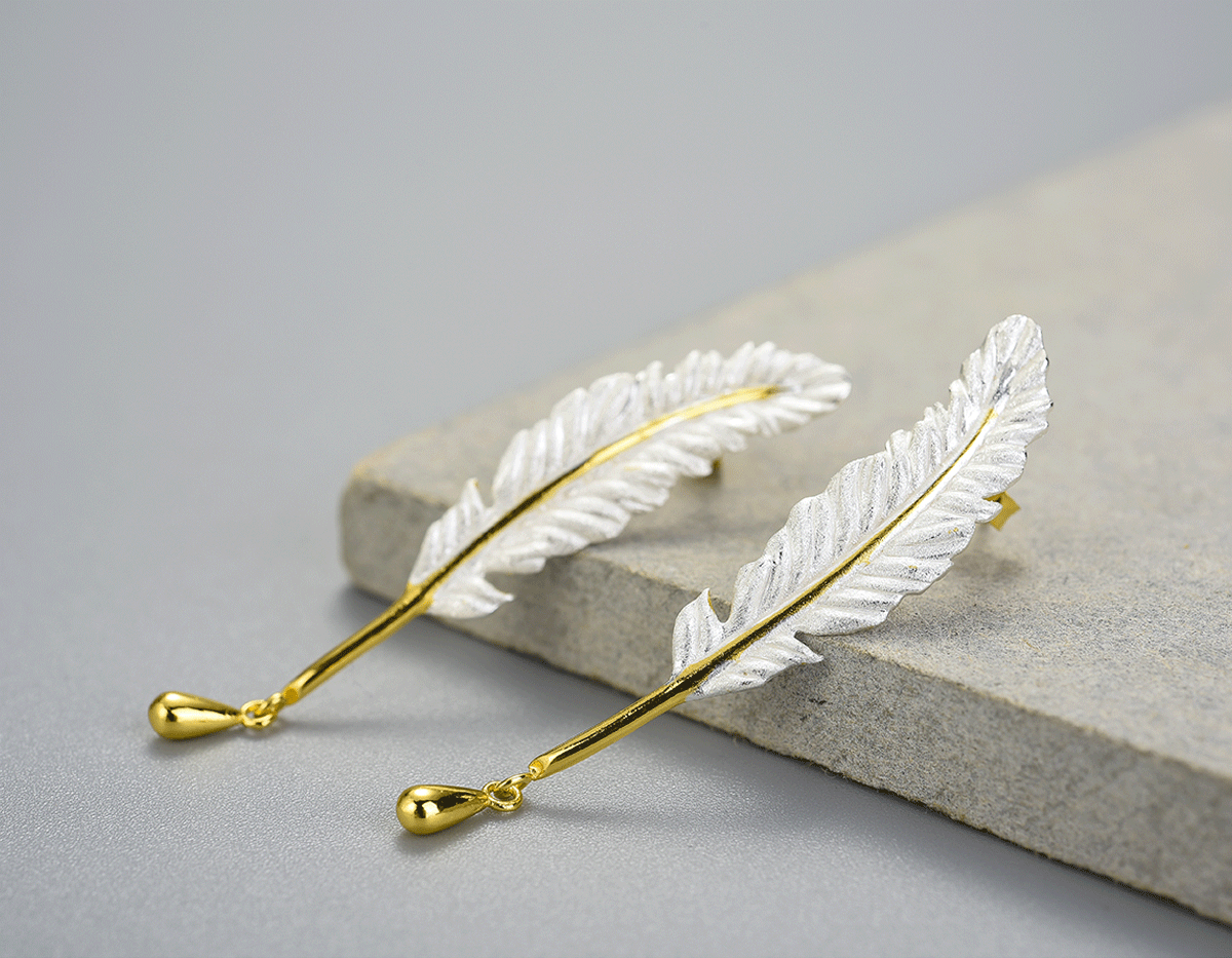 Serenade of Feathers Earrings