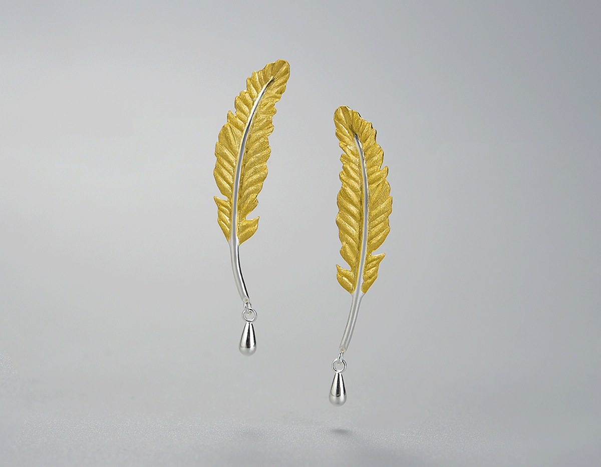 Serenade of Feathers Earrings