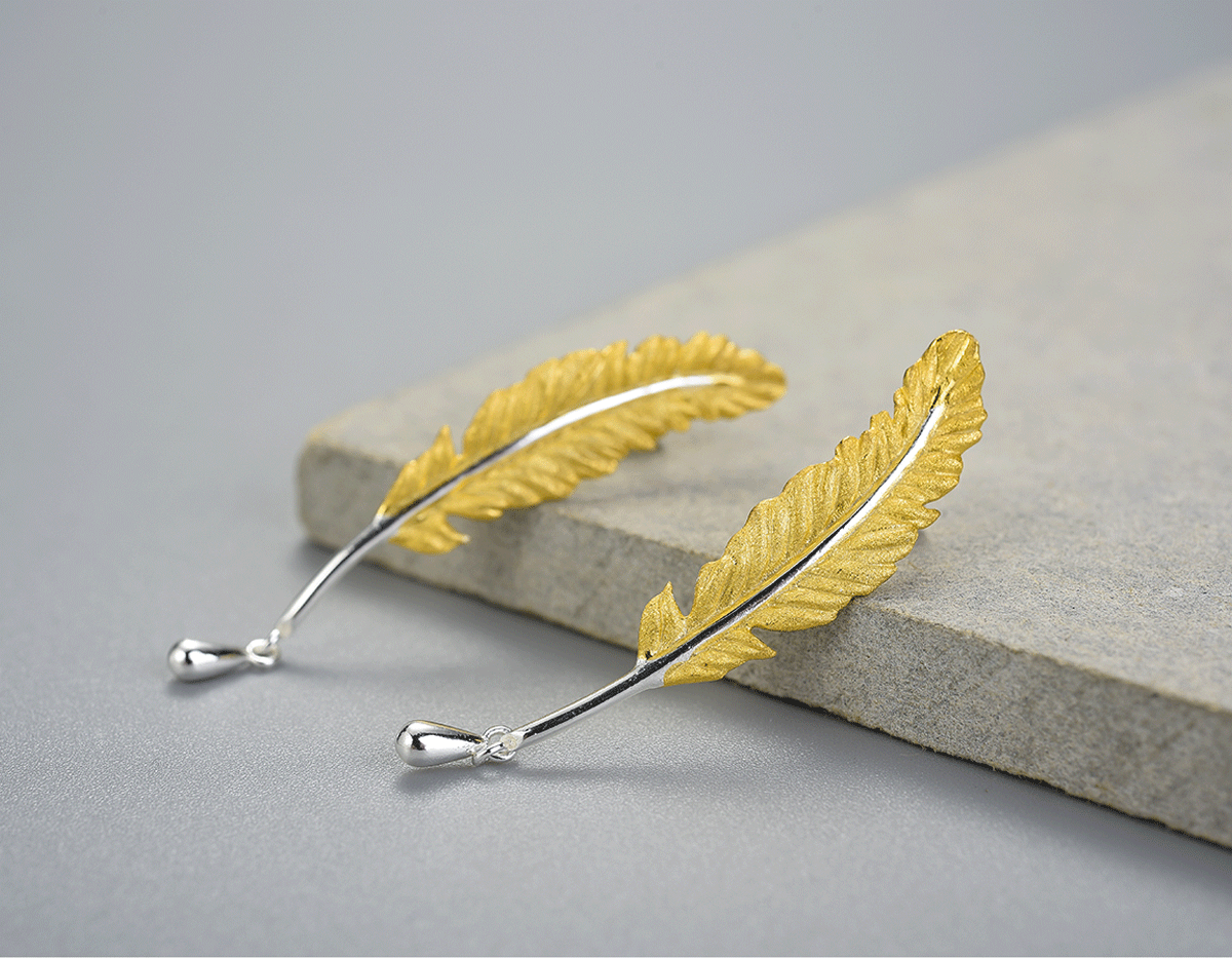 Serenade of Feathers Earrings