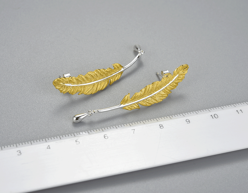 Serenade of Feathers Earrings