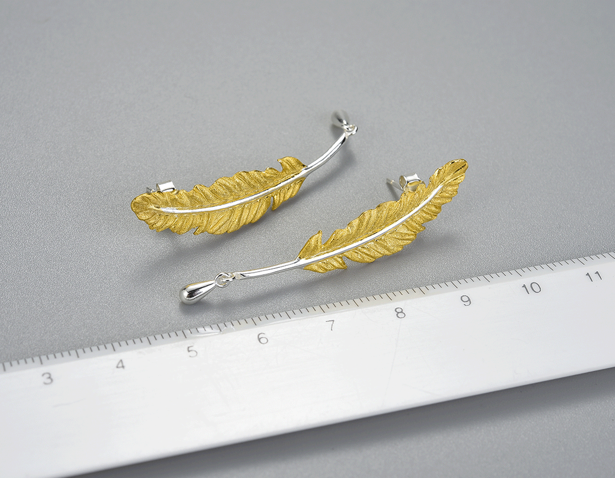 Serenade of Feathers Earrings