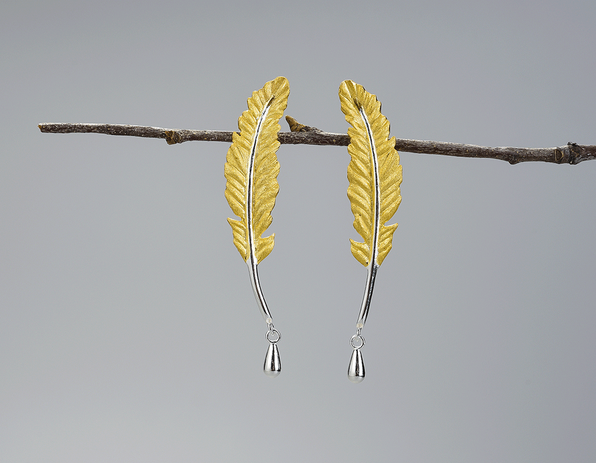 Serenade of Feathers Earrings