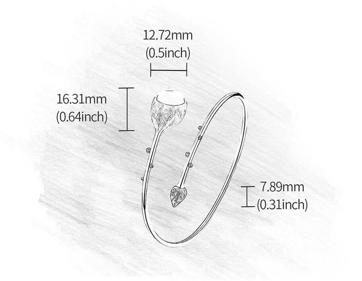 Serenity Blossom Bangle