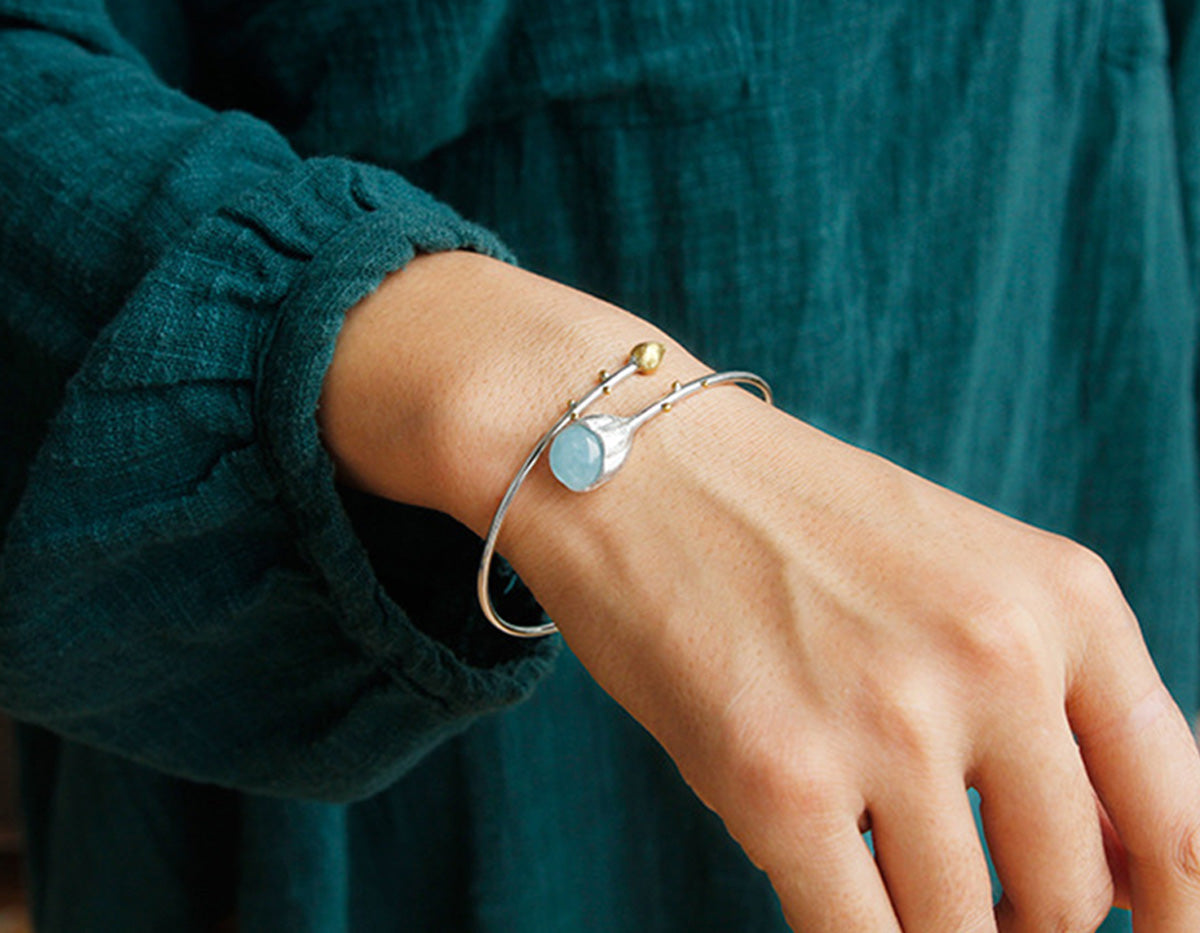 Serenity Blossom Bangle