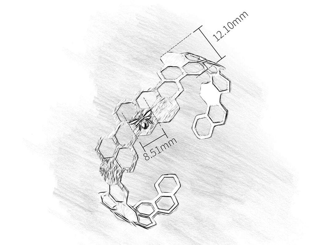 Solstice Honey Bangle