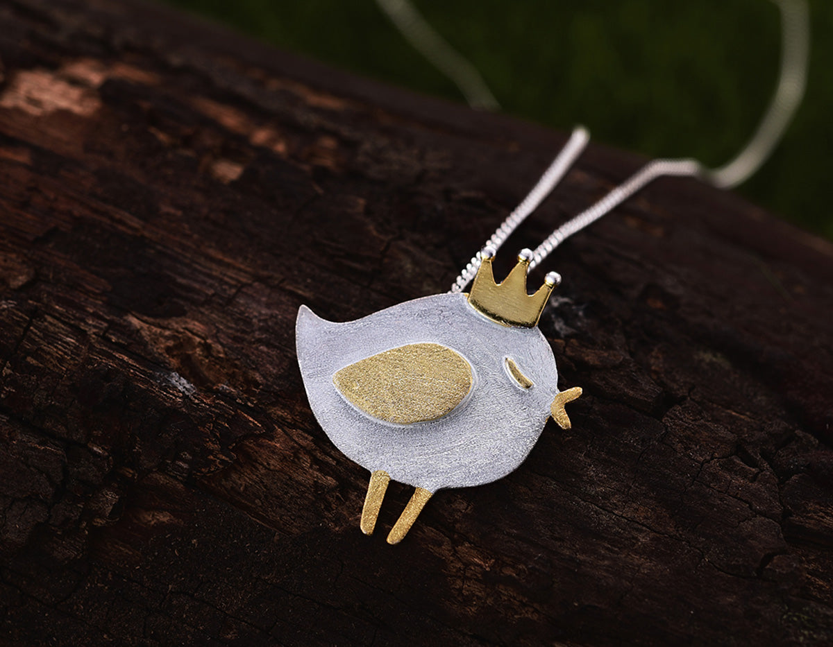 Celestial Songbird Pendant