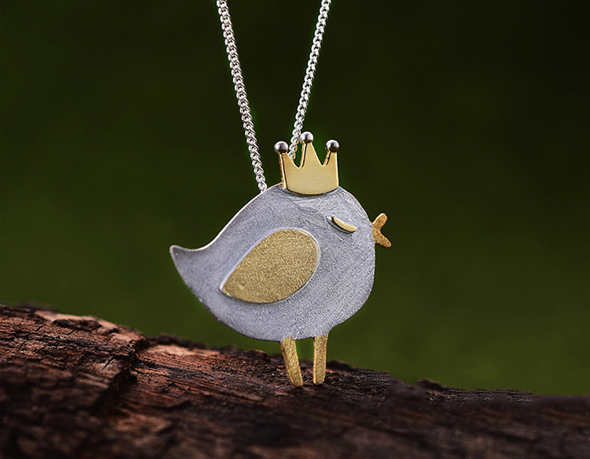 Celestial Songbird Pendant