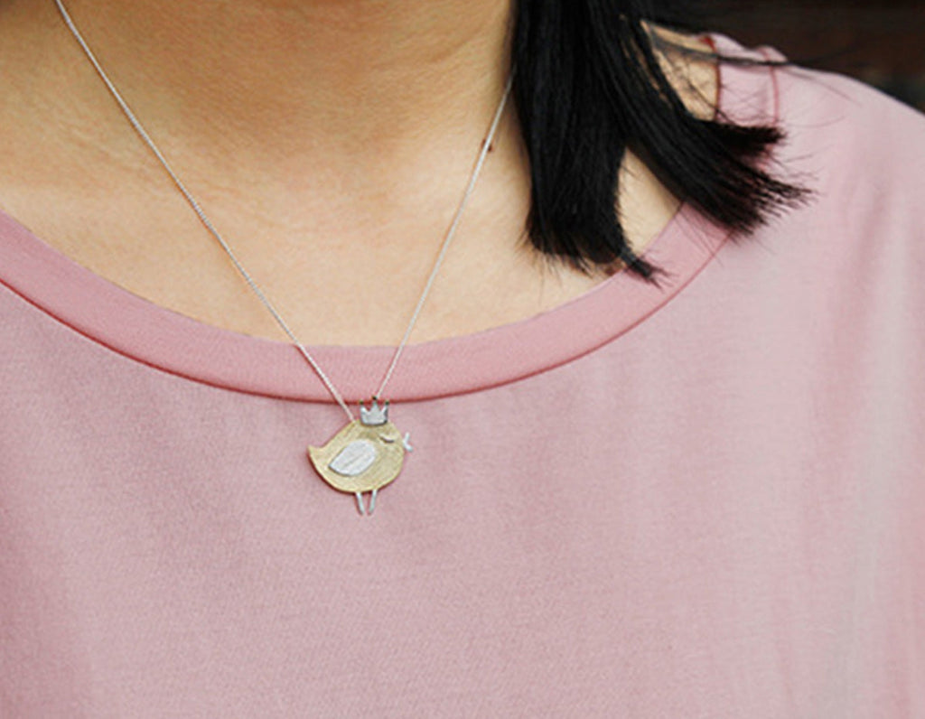 Celestial Songbird Pendant