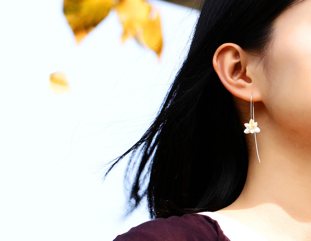 Orchid Embrace Earrings