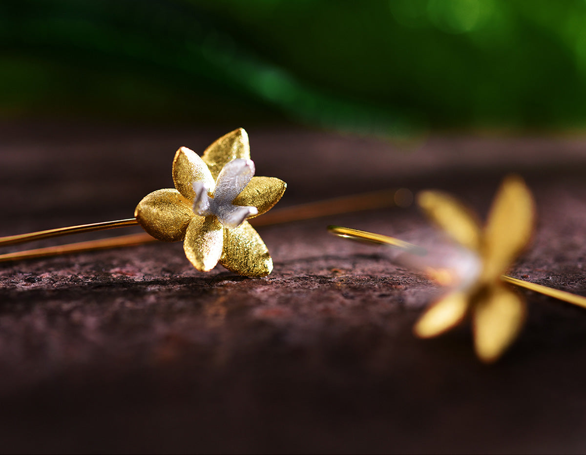 Orchid Embrace Earrings