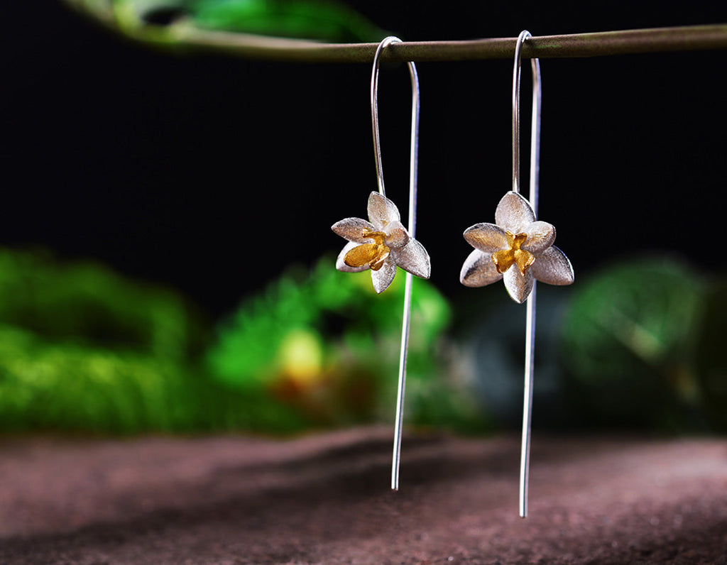 Orchid Embrace Earrings