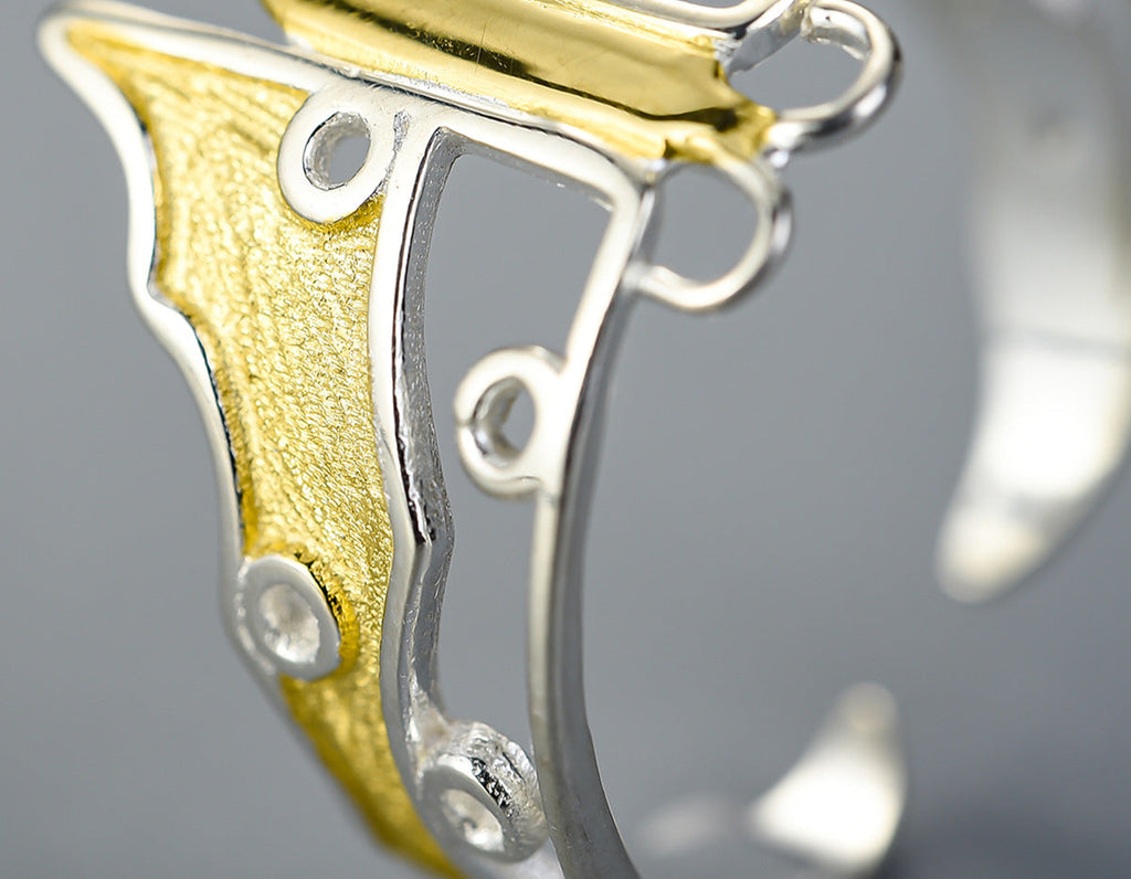 Elysian Flutter Ring