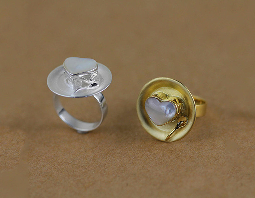 Elysian Heart Embrace Ring