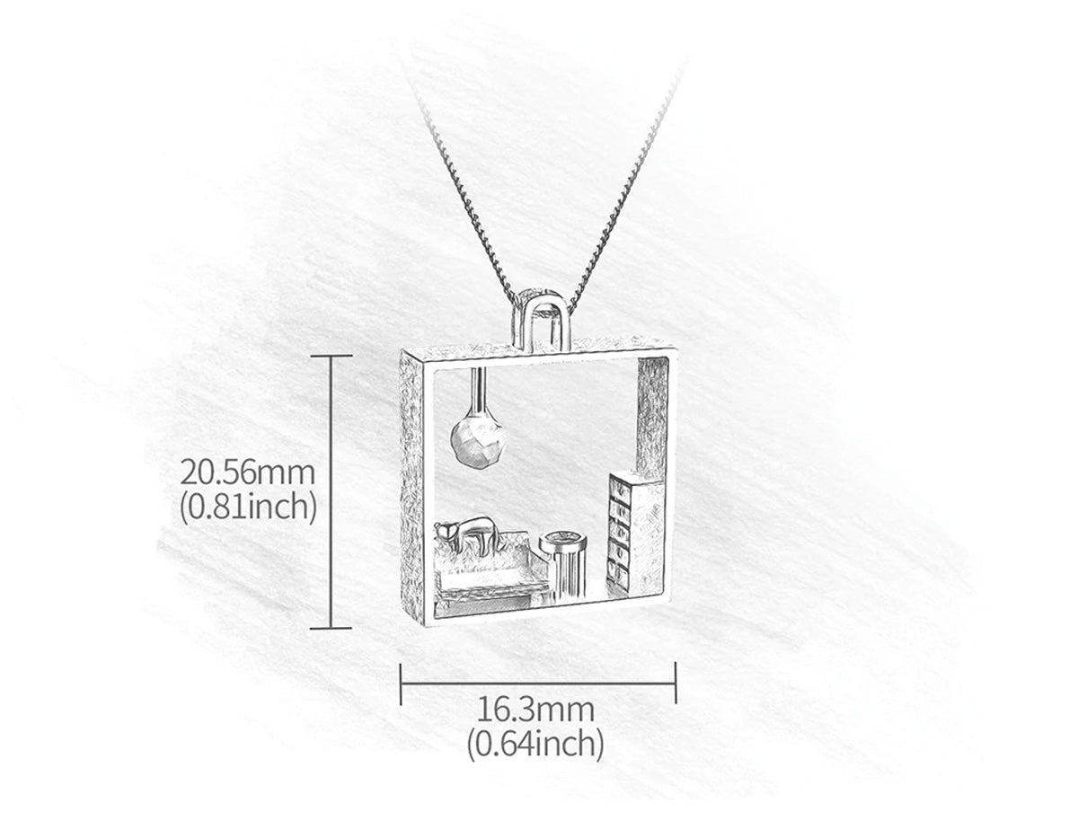 Serenity in Paws Pendant