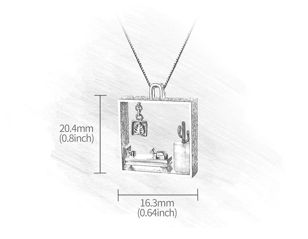 Serenity in Paws Pendant