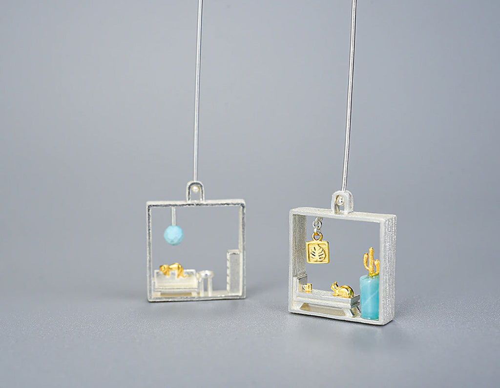 Serenity Paws Earrings