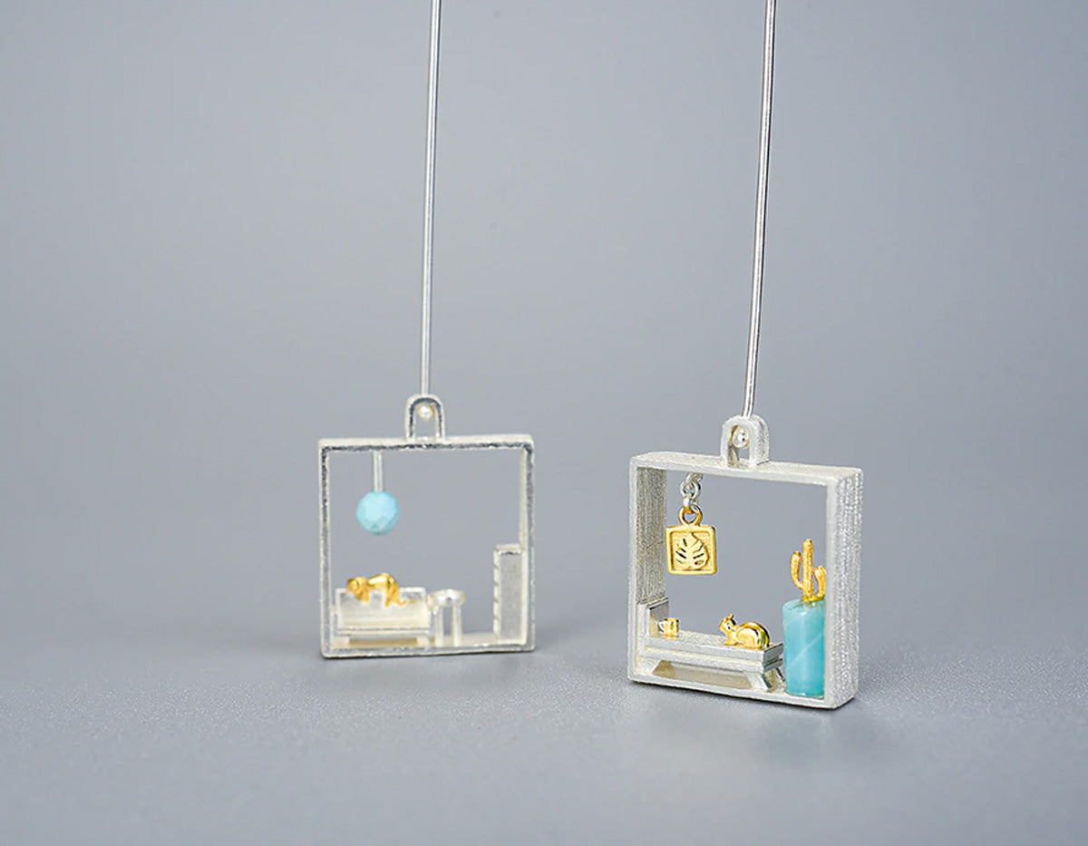 Serenity Paws Earrings