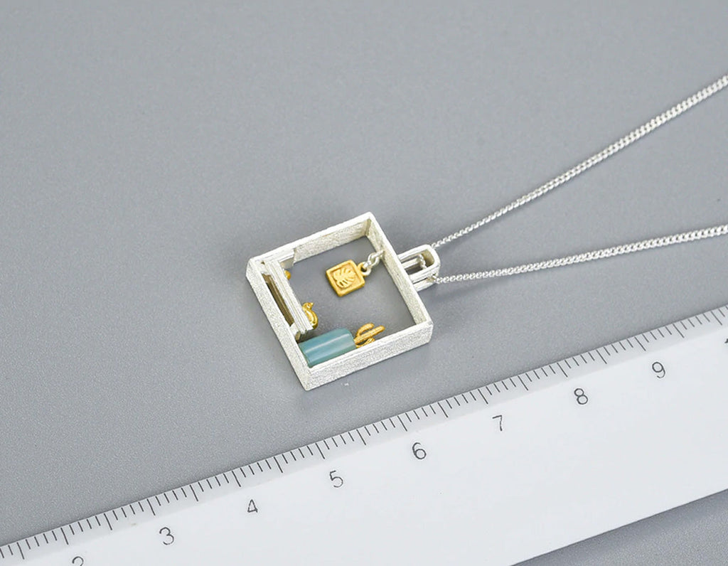 Serenity in Paws Pendant