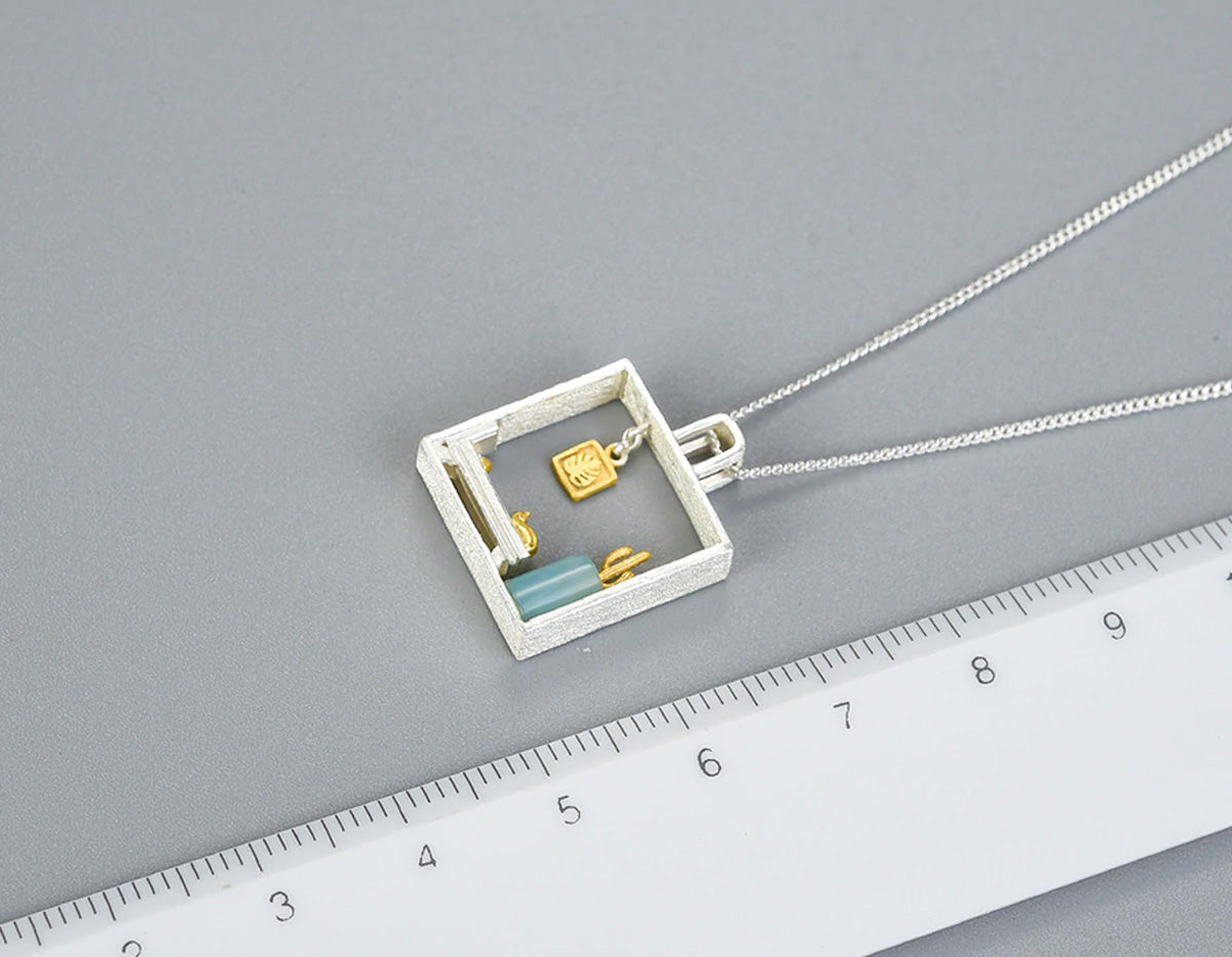 Serenity in Paws Pendant