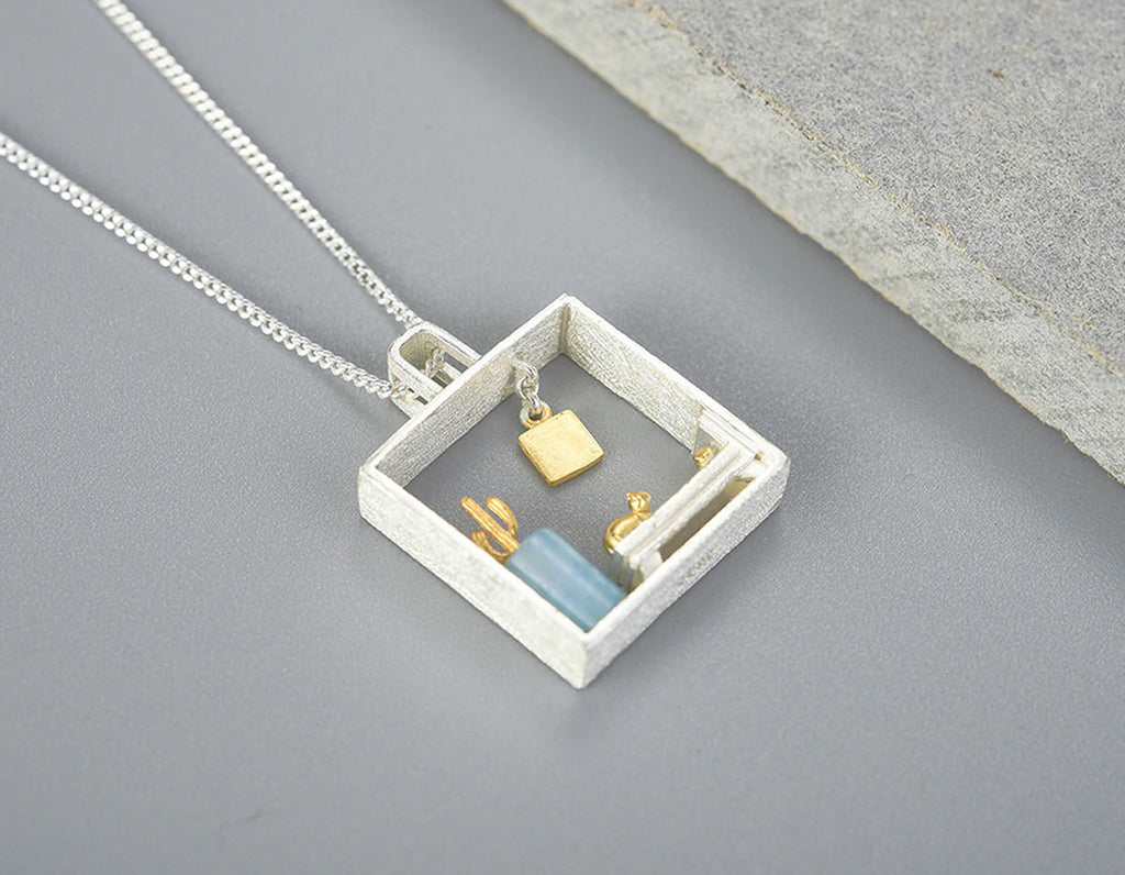 Serenity in Paws Pendant