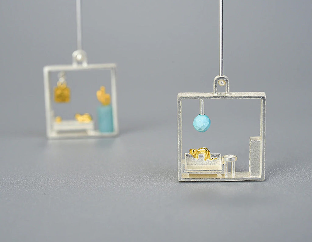 Serenity Paws Earrings