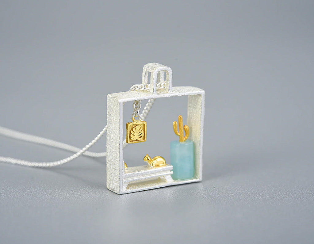 Serenity in Paws Pendant