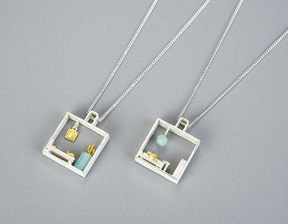 Serenity in Paws Pendant