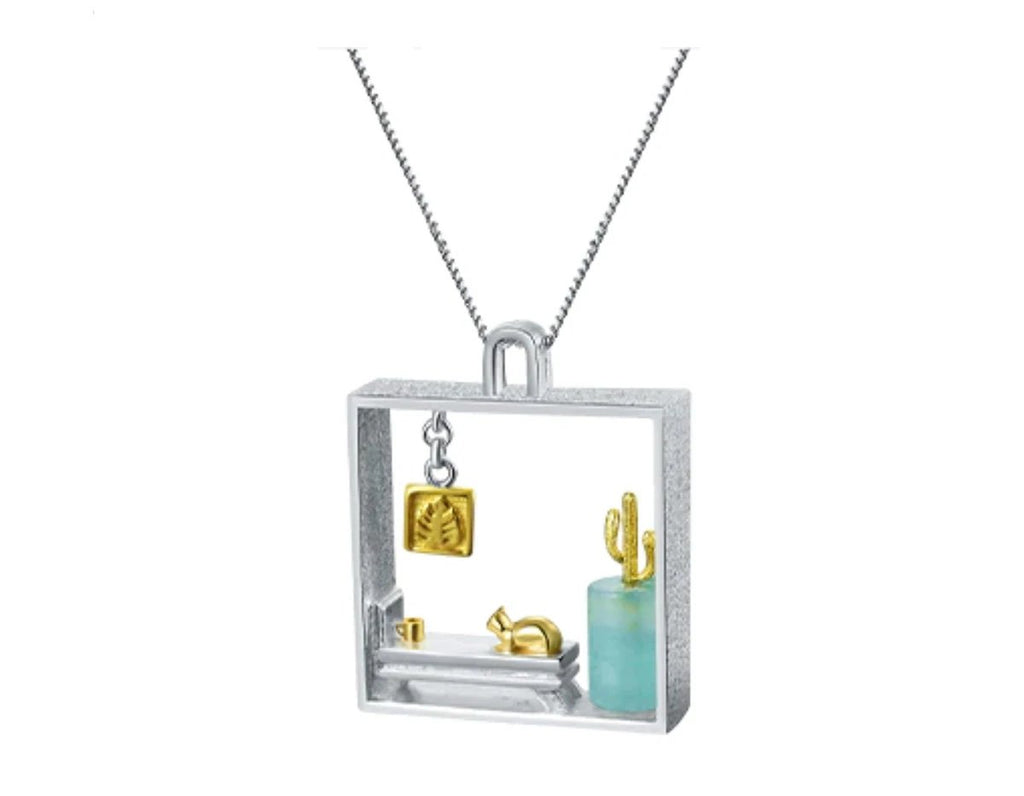 Serenity in Paws Pendant