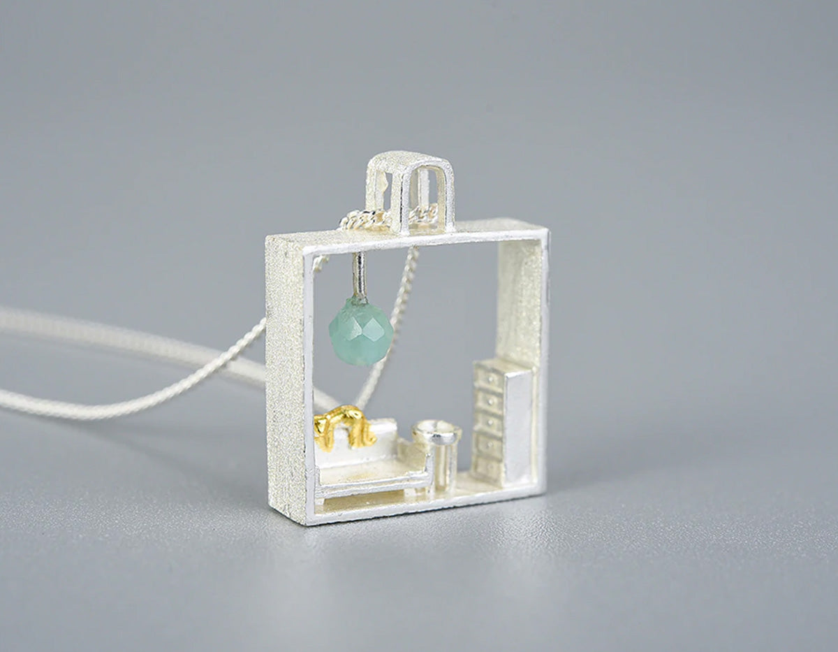 Serenity in Paws Pendant