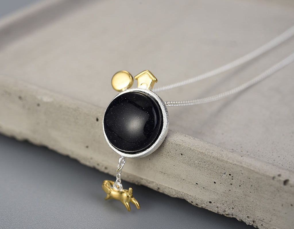 “Solstice Reverie Pendant”